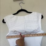 House Of CB  'Enchant' White Open Back Mini Dress NWOT size XS Tall longer length Photo 7