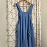Chic Blue Overall Jumpsuit Size XL Photo 5
