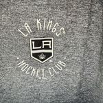 NHL LA Kings Heather Gray Long Sleeve Hoodie Size L Photo 1