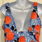 Seekers Essentials Australia Red Blue White Padded Swimsuit Size 14 EUC #6894 Photo 6