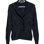 Rafaella  Women's Black White Sweater Jacket Button Front Size S‎ Photo 1