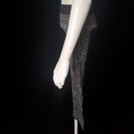 Wallflower Black & Gray Fleece Lined Leggings (XS/S) Black Photo 2