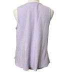 Eileen Fisher Lavender Tank Top Women’s Small Sleeveless Knit Casual Minimalist Photo 3