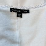 Boston Proper White Tank Dress With Lace Photo 11
