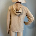 Ralph Lauren Lauren  Tan Zipper Hoodie Size Medium Photo 3