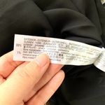 ZARA Floral Print Mini Dress with Ruffles in Black / White Photo 13