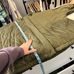 Madewell Green Cotton Bremen Bomber Zip Up Quilted Boxy Jacket Size XXL Photo 9