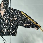 Puma Camo Hoodie Crop Boxy Sweatshirt Casual Top Cotton Blend Athletic Size L Photo 7