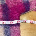 Wilfred Free Aritzia  The Ganna Womens Plaid Wool Blend‎ Shacket Fuchsia Multi XL Photo 5