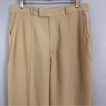 Cotton On Pants NWT Linen Taupe Straight Leg Women 6 Wide Leg Business Casual Photo 2