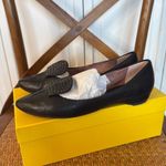 Anthropologie  Biviel NWB black pointed toe flats 6.5 Photo 5