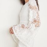 Alice McCALL Berwyn Diamond Veins Anthropologie BHLDN Porcelain White Lace Dress Photo 2