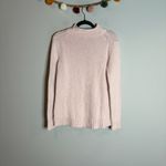 J.Crew  Always 1988 Roll Neck Cotton Sweater Blush Pink Photo 4