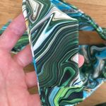 No Brand Bikini is Green and Blue Marble Swirl Photo 1