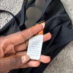 J. Valentine Iridescent Shell Sheer Mesh Crop Top Cami SIZE M/L Black Size M Photo 3