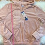 FILA NWT logo velour quarter zip hoodie top jacket Photo 3