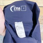 Zyia  Active Navy Pocket Brilliant Hi Rise 7/8 Legging Size 2 Photo 10