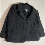 Ann Taylor  Cropped Blazer Black‎ Photo 5