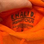 Khalid Free Spirit 2019 Tour Hoodie Orange Graphic Pullover | Size M Size M Photo 2