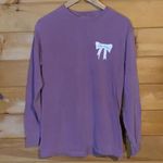 Comfort Colors Delta Gamma purple long sleeve Photo 0