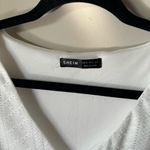 SheIn Eyelet Detail White Cap Sleeve Mini Dress casual Women's size medium Photo 2