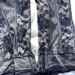 Tripp NYC Vintage Women's Corset Sz M Tank Top Black Brown Lace Up Zip Cotton Photo 11