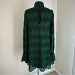 Free People  Simone Mock Neck Lace Mini Dress Size Small Photo 3