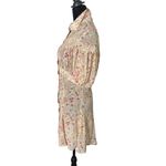 Free People  Bonnie Mini Dress Women XS See Through Floral BOHO Feminine‎ Sheer Photo 4