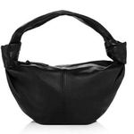 Bottega Veneta teen double knot hobo Elegant Black Leather Bag Photo 0