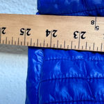 Lucy Royal Blue Quilted Puffer Jacket Womens S Cozy Winter Outdoorsy Coat Warm Photo 2