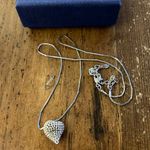 Swavorski Swarovski silver color heart necklace Photo 1