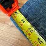 Y2k bootcut high waisted jeans floral detail Size 6 Photo 5