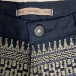 Pull & Bear  Embroidered Black Short. Photo 2