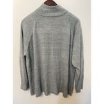 Quacker Factory Women's Full‎ Zip Gray Sweater Rhinestones 2x Long Sleeve Size XXL Photo 4