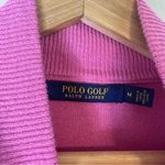 Polo golf Ralph lauren resort rose ruffle trim zip up golf sweater ladies M Pink Size M Photo 7