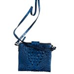 Brahmin Blue Mojito Melbourne Croc-Embossed
Leather Travel Crossbody Bag NEW Photo 1