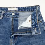 Topshop  Womens Straight Leg Jeans 28 Cropped Raw Hem Clean Girl Light Grunge Photo 5