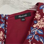 Madewell  Button Back Dress in Antique Flora Medium Multicolor Floral Photo 7