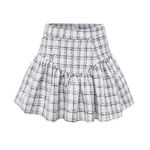 Kendall + Kylie NWT Generation K Black & white tweed skirt Photo 1