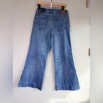 American Eagle Outfitters flare high rise stretch Blue Denim Jeans 27w 4 court Photo 6