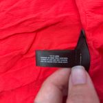 AQUA  Maxi Cover Up Dress Red Size M New Photo 7