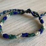 Handmade Maribel Bracelet, anklet, trendy, comfortable, tie, embroidery thread, woven, gi Photo 0