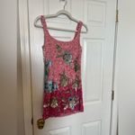 NEW LA FUORI Fleur Oasis Mini Dress in Pink Ombre Size M Photo 12