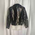 Charlotte Russe NEW Faux Vegan Leather Fashion Black Moto Jacket Size Large 0339 Photo 5