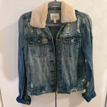Jessica Simpson Womens Distressed Jean Jacket blue XS Photo 2