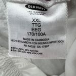 Old Navy Linen Crop Pant Women 2XL Bright White Pull On Elastic Waist Summer NEW Photo 11