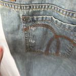 Liz Claiborne  Classic Denim Jean Shorts Cuffed Hem Pockets Petite‎ 14 NWT Photo 3