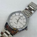 Chenxi women silver tone watch 30mm round quartz analog bracelet size 8” running Photo 1