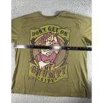 Disney Dont Get On My Grumpy Side T Shirt Women 2XL Graphic Short Sleeve Retro Photo 2