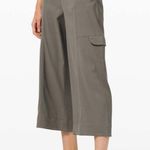 Lululemon Metropolis Maren Highrise Crop Pants in Grey Sage Photo 1
